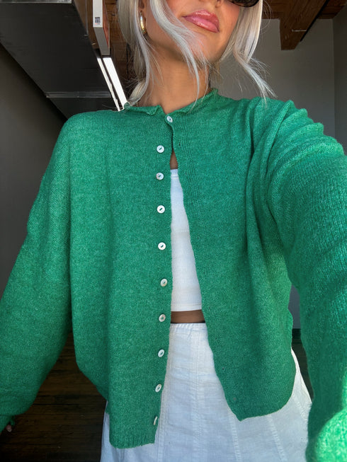 Coco Cutie Cardigan // Kelly